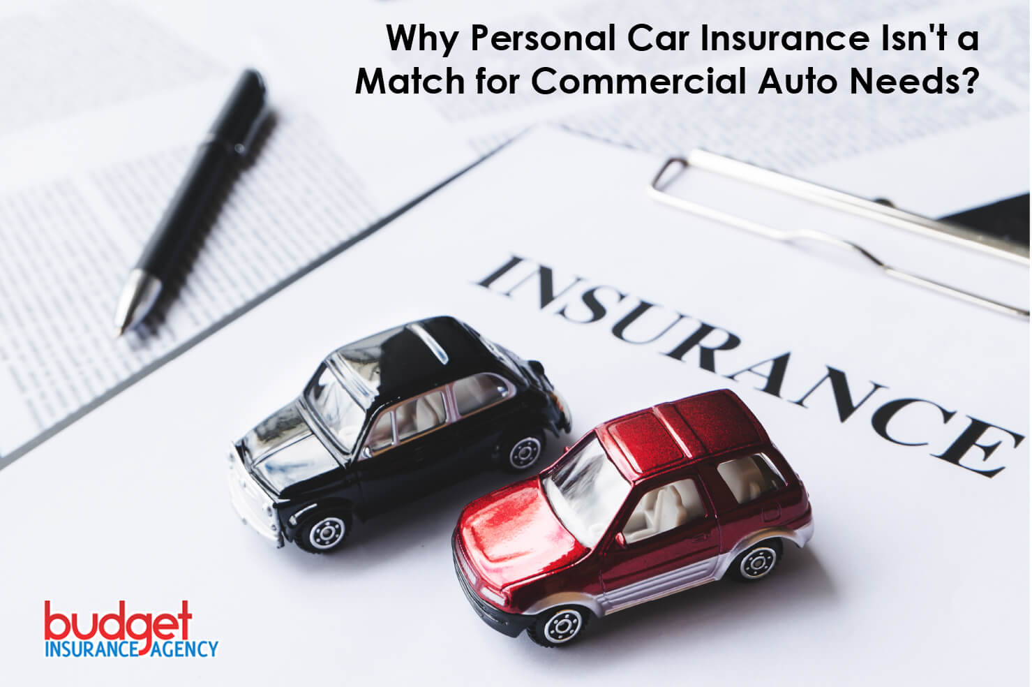 Why Personal Car Insurance Isn't a Match for Commercial Auto Needs?